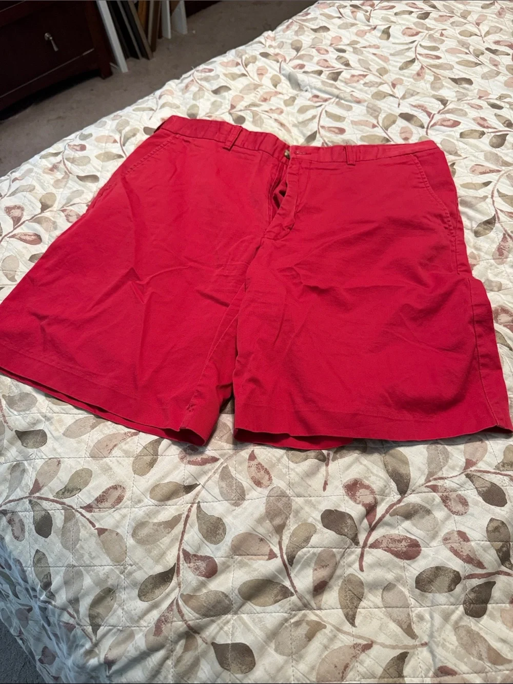 Alan Flusser Red Men’s Shorts